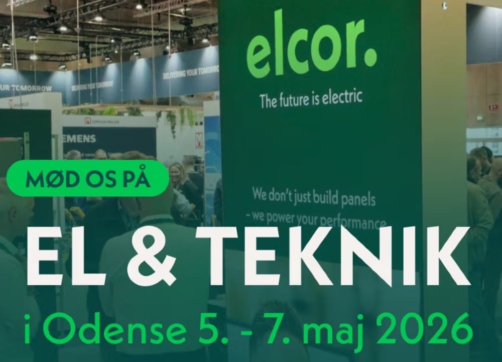 Elcor Danmark - Kom forbi og oplev vores løsninger helt tæt på, og tag en faglig snak med vores specialister om, hvordan vi kan styrke dine projekter i praksis.