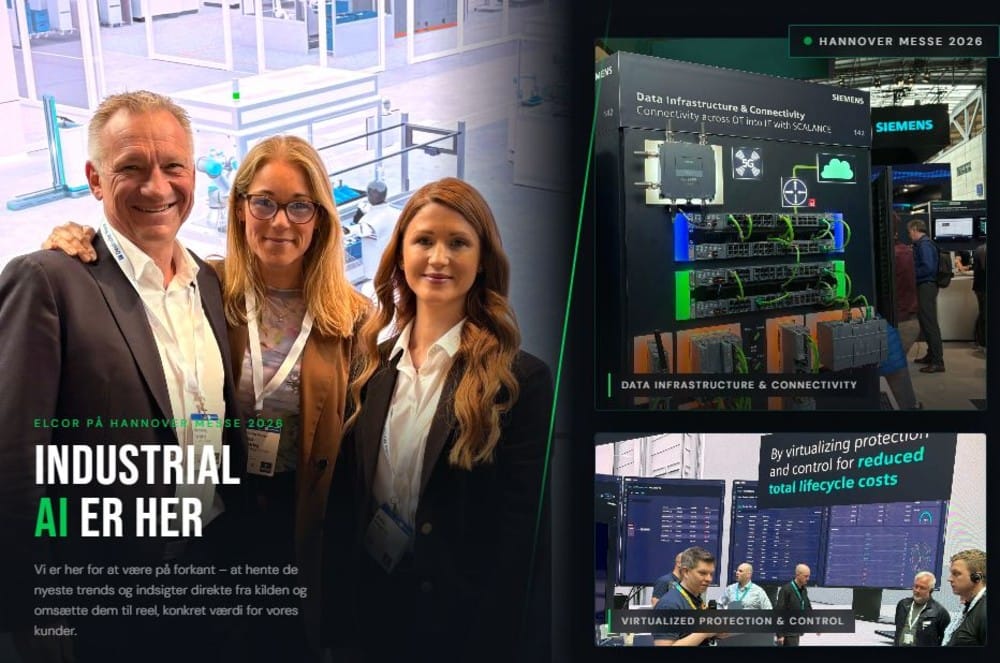 Elcor er på HANNOVER MESSE 2026 – verdens førende industrimesse