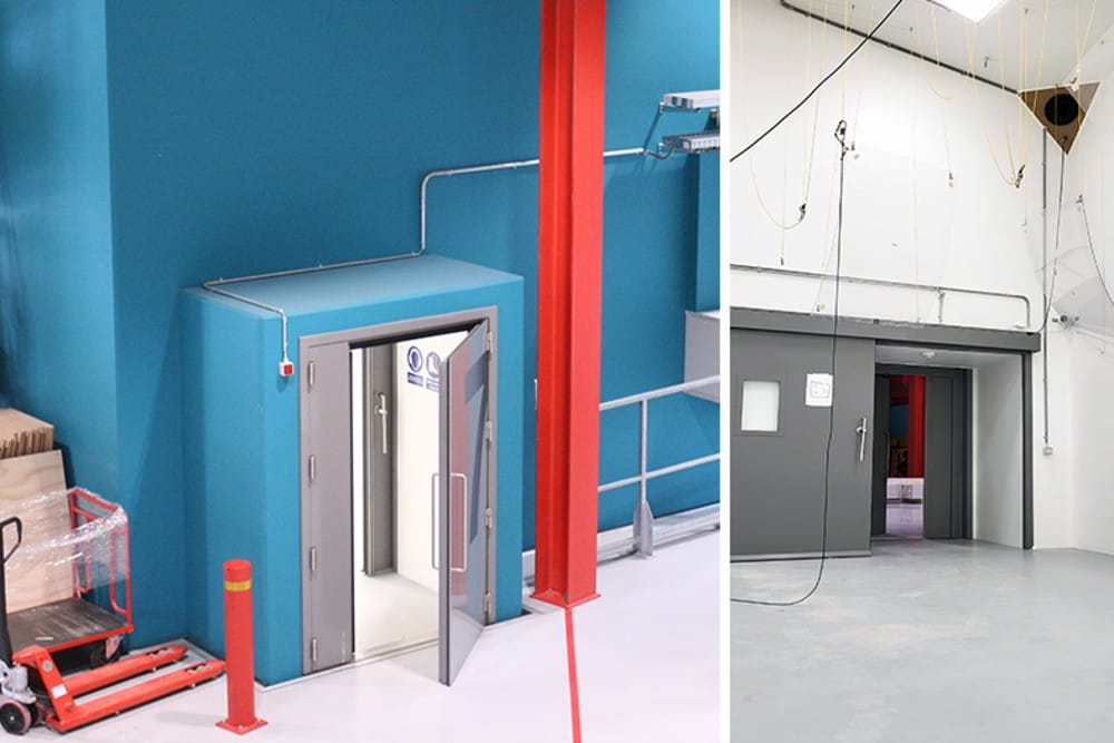 Noise-Lock akustikdøre til ROCKWOOLs nye bygningsakustiske laboratorium