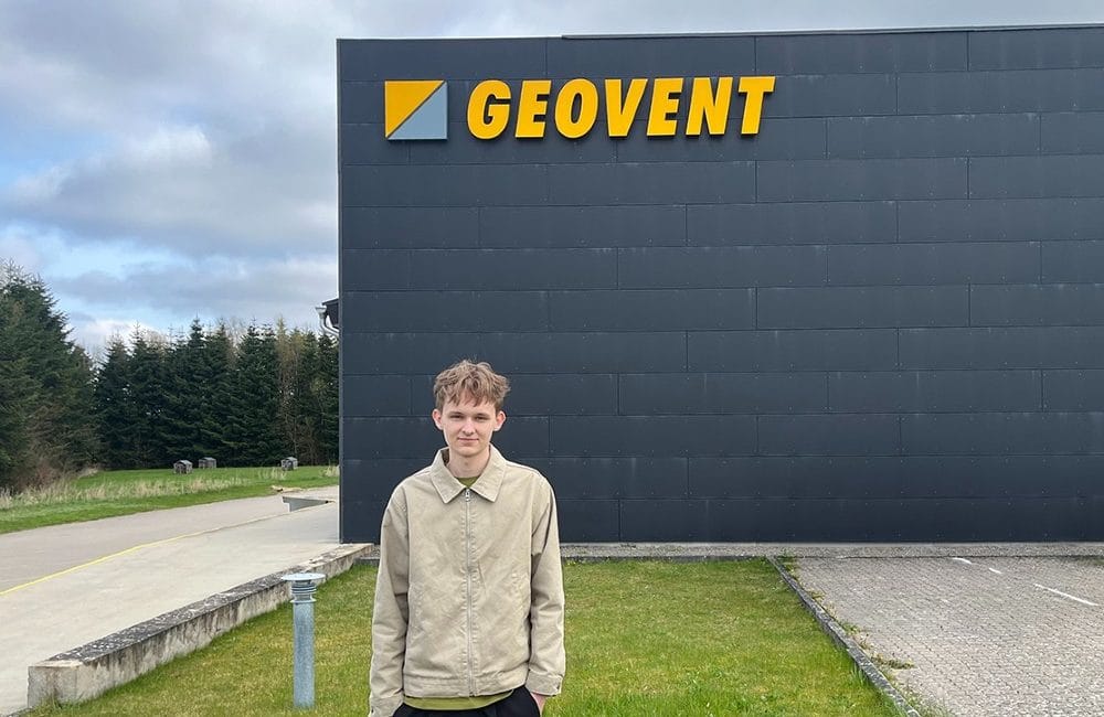 Lukas i praktik hos Geovent