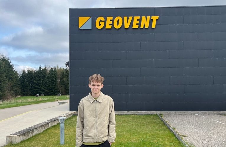 Lukas i praktik hos Geovent