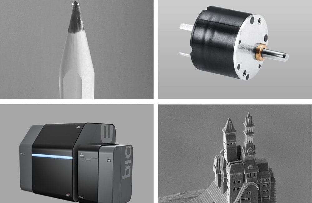 Miniaturekomponenter 3d printet FAULHABER