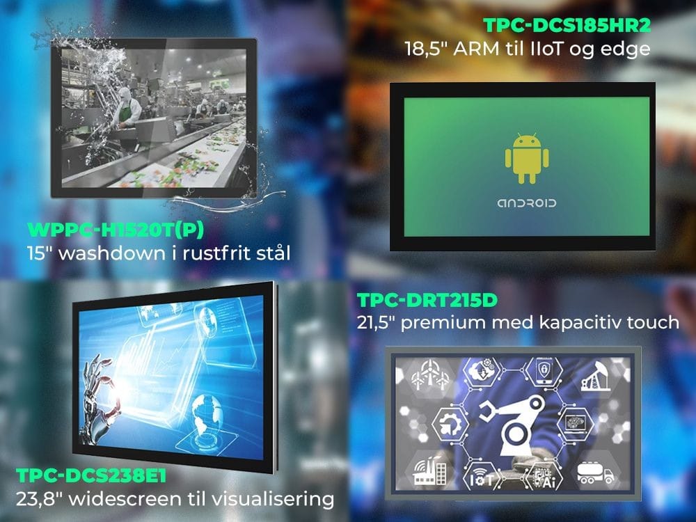Den rigtige Panel PC handler ikke kun om skærmstørrelse