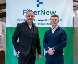 Tv. Morten Larsen, Investor og Patrick Møller Timmermann, direktør FilterNew