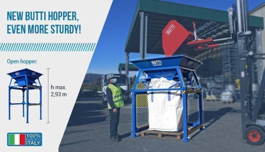 JNC Teknik - BUTTI Big-Bag Hopper