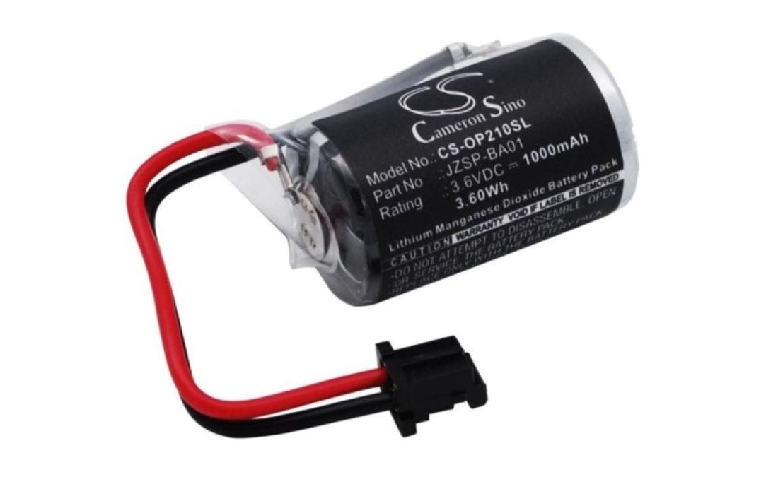 3,6V JZSP-BA01 batteri m. ledning & stik