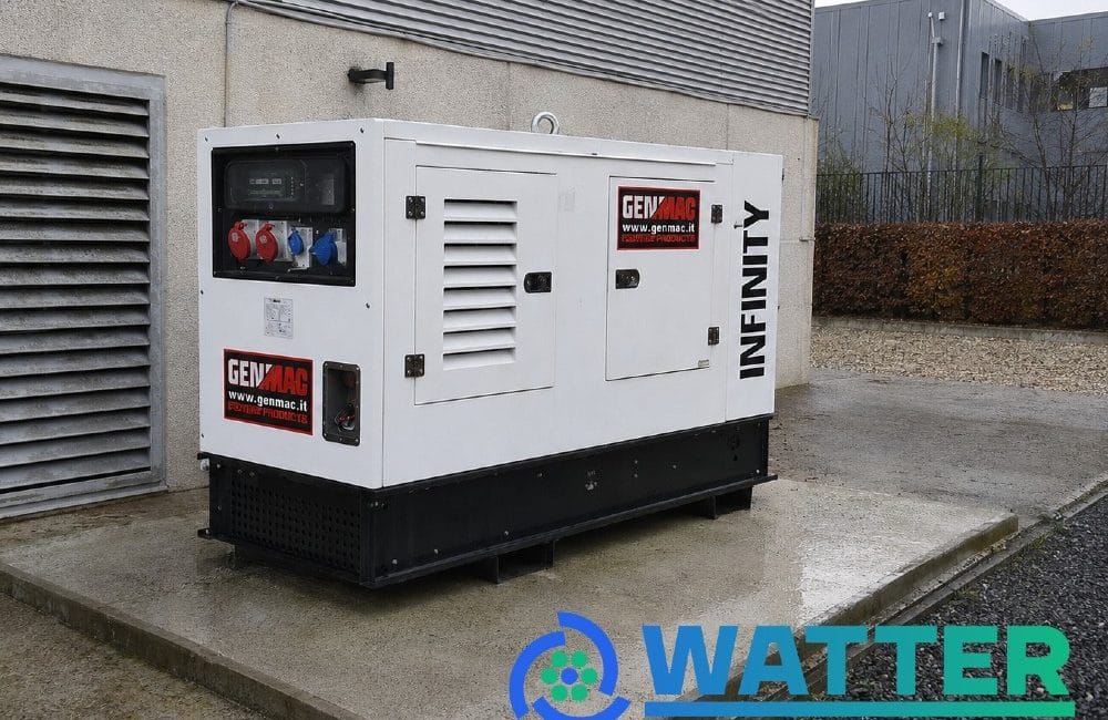 Benzin- eller dieselgenerator