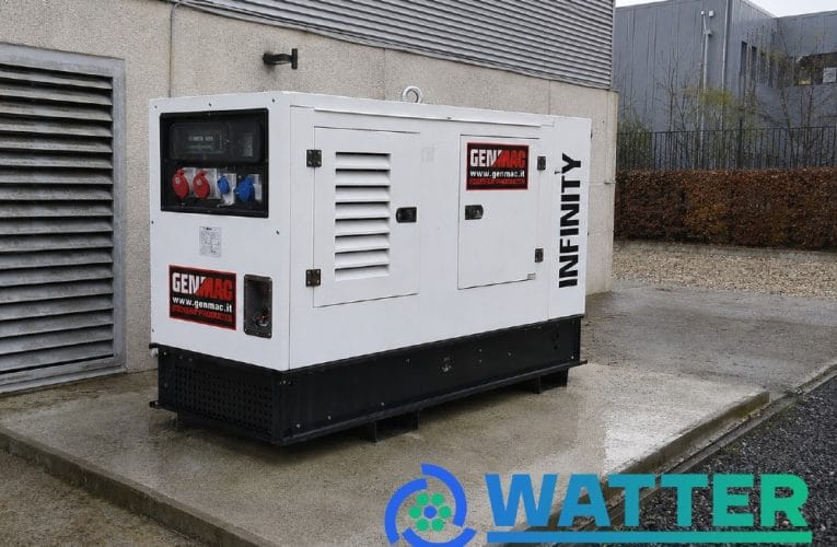 Benzin- eller dieselgenerator