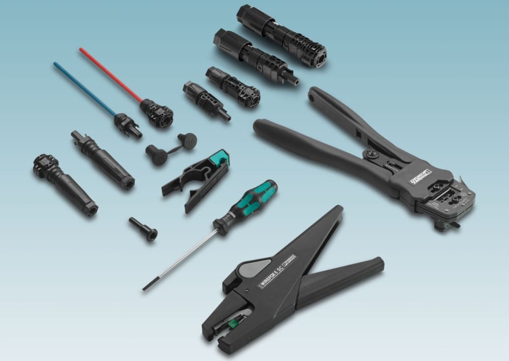 Sunclix DC stik godkendt til 2.000 V DC