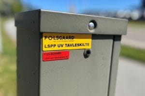 Følsgaard introducerer LSPP UV tavleskilte, en robust og professionel løsning til opmærkning i krævende miljøer, hvor man traditionelt har brugt graverede resopalskilte.