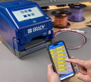 Trådløs industriel labeludskrivning