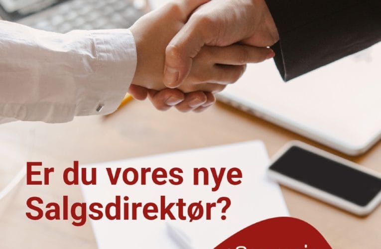 Orogenic søger ny Salgsdirektør