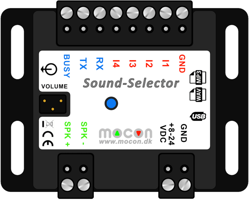 Sound-Selector (lyddimension til dit styringsprojekt) fra Mocon