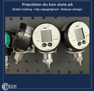 Præcise trykmålinger starter med det rigtige manometer