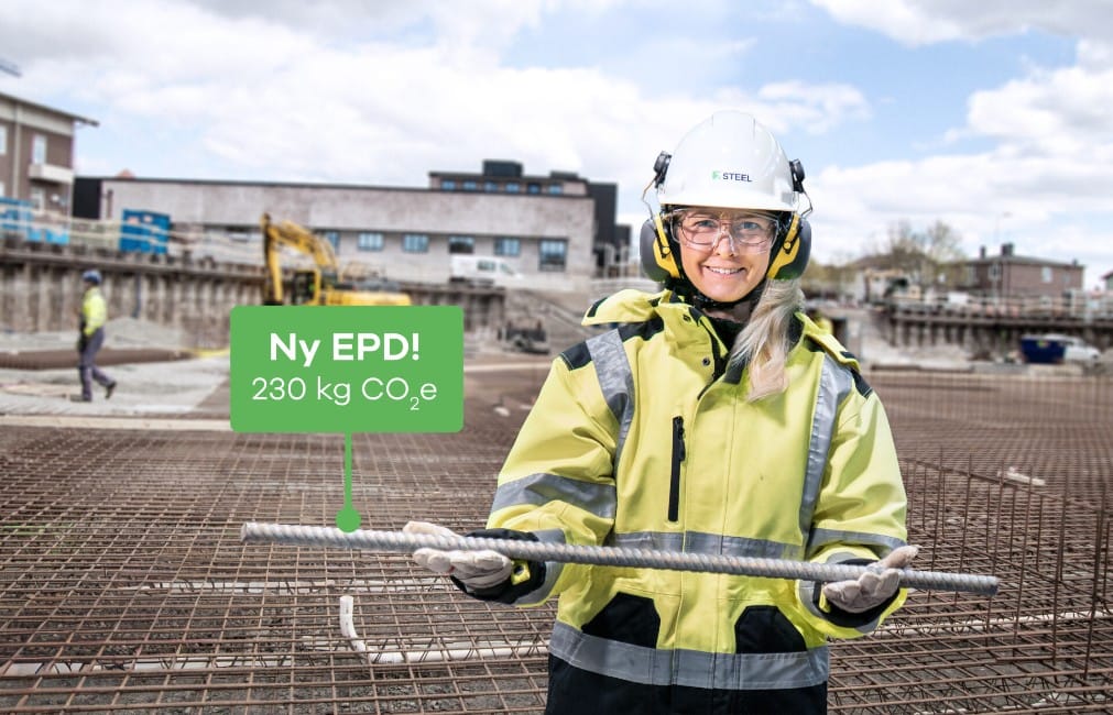 Ny forbedret EPD styrker dokumentationen af armeringsståls klimaaftryk