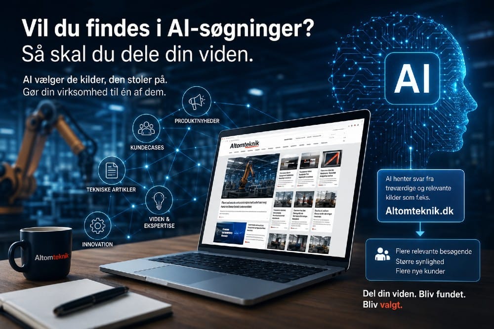 Vil du findes i AI-søgninger? Så skal din virksomhed dele sin viden