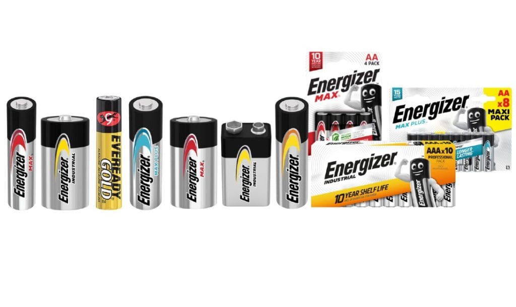 Fra Panasonic Powerline til Energizer
