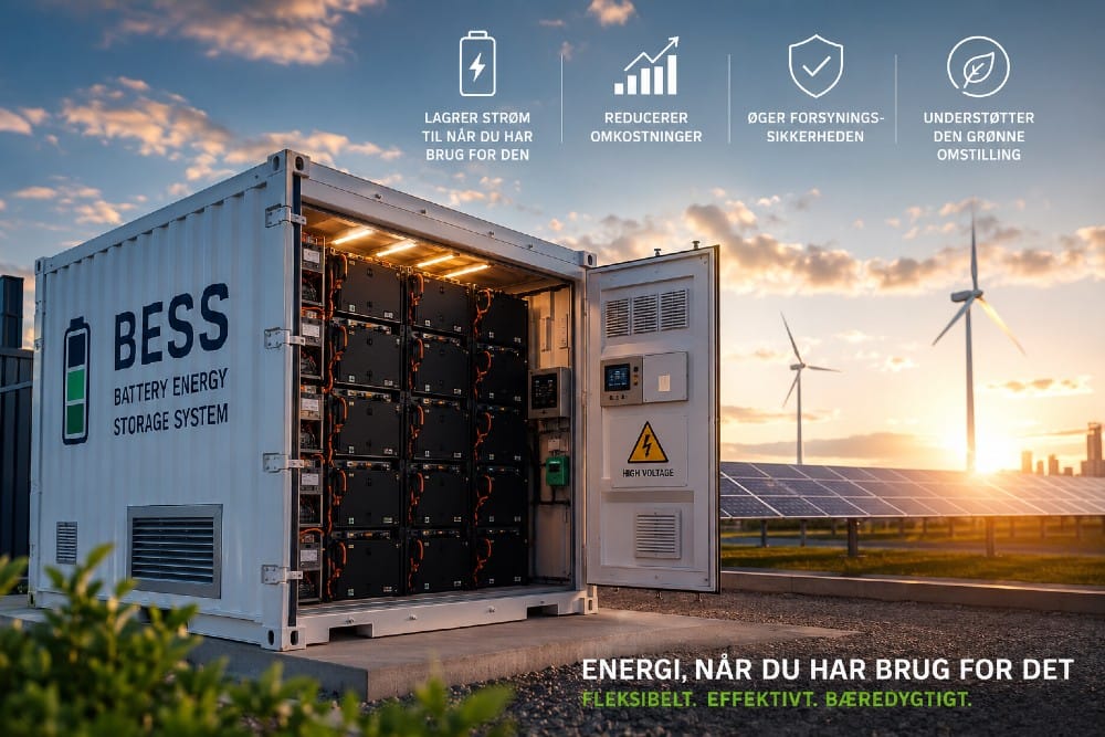BESS og energilagring bliver en af industriens vigtigste teknologier