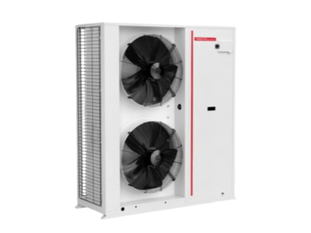 Luftkølede Inverter chiller
i-BR2-G07
Kapacitetsområde fra 15 – 60 kW Kølemiddel: R32 –  675 GWP