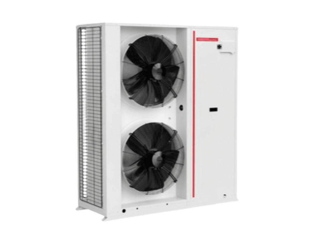Luftkølede Inverter chiller
i-BR2-G07
Kapacitetsområde fra 15 – 60 kW Kølemiddel: R32 –  675 GWP