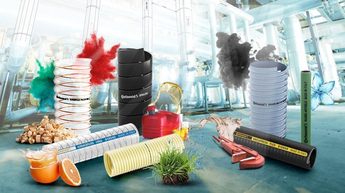 Continental er nu også førende inden for produktion af termoplastiske fleksible slanger