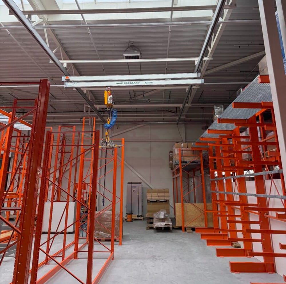Max Fodgaard leverer Eepos aluminium traverskran