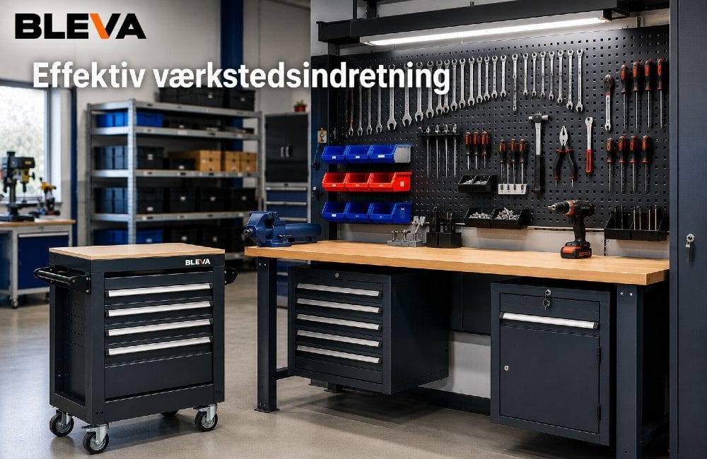 Effektiv værkstedsindretning