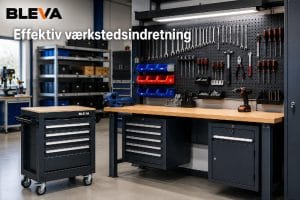 Effektiv værkstedsindretning skaber bedre arbejdsgange, højere kvalitet og øget sikkerhed