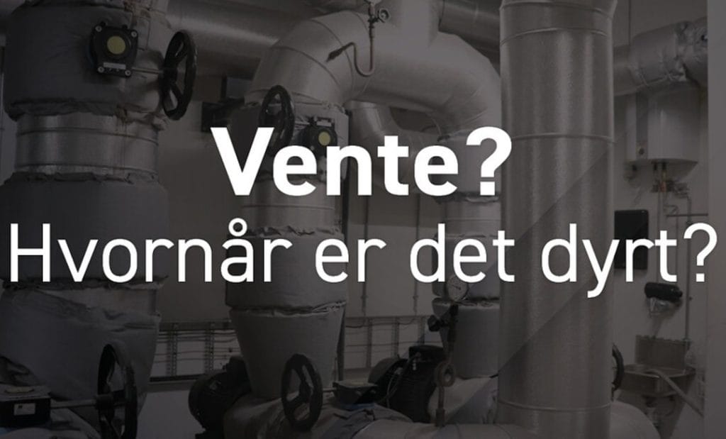 Hvornår bliver vedligeholdelsesefterslæb en risiko på varmeværker og energianlæg?