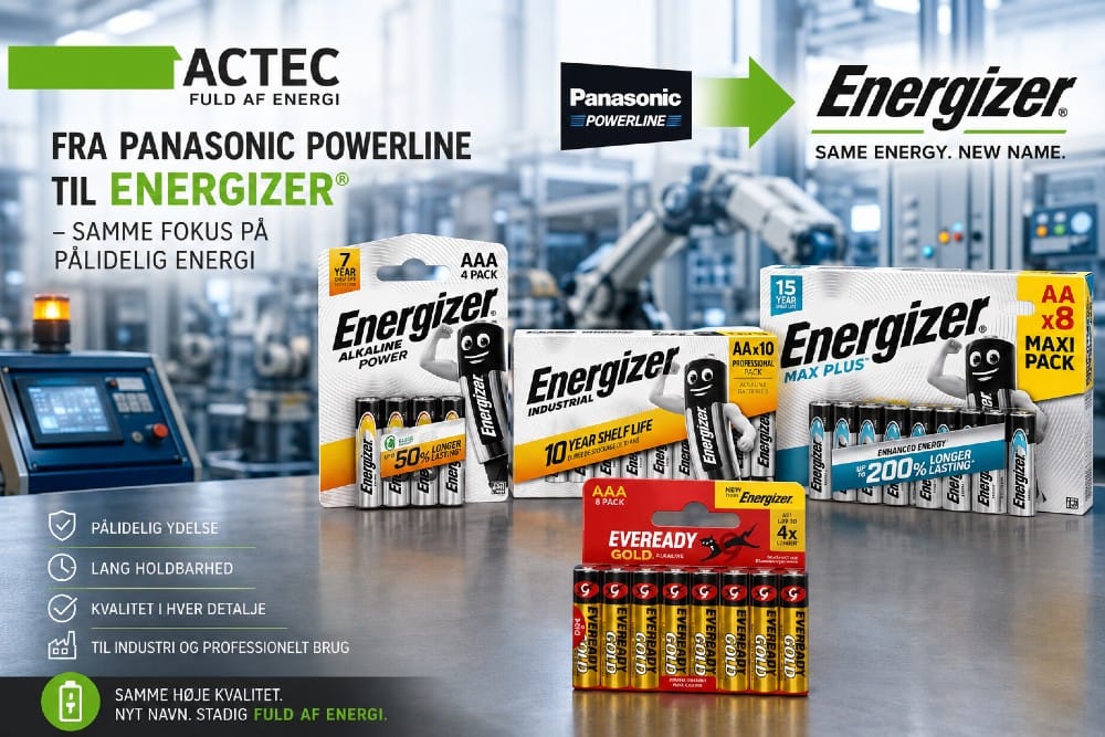 Energizer alkaline batterier