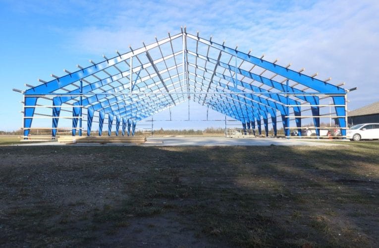 Hangar stålkonstruktion