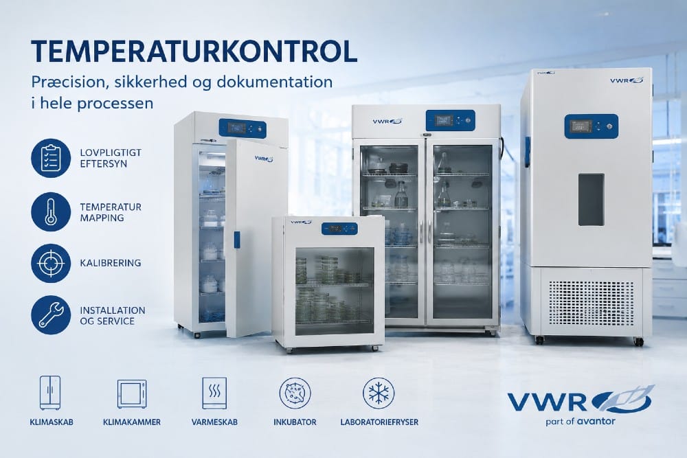 Temperaturkontrol i laboratoriet – grundlaget for sikre analyser og reproducerbare resultater