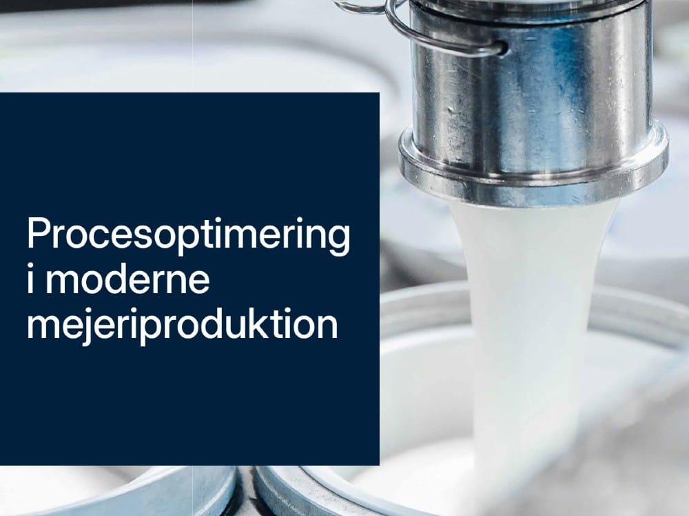 Bürkert sikrer stabil drift i mejeriproduktionen