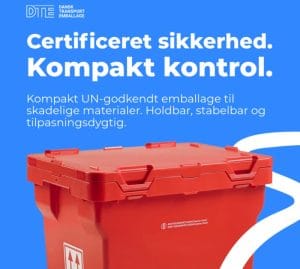 Sikker håndtering af farligt gods – også i mindre mængder.