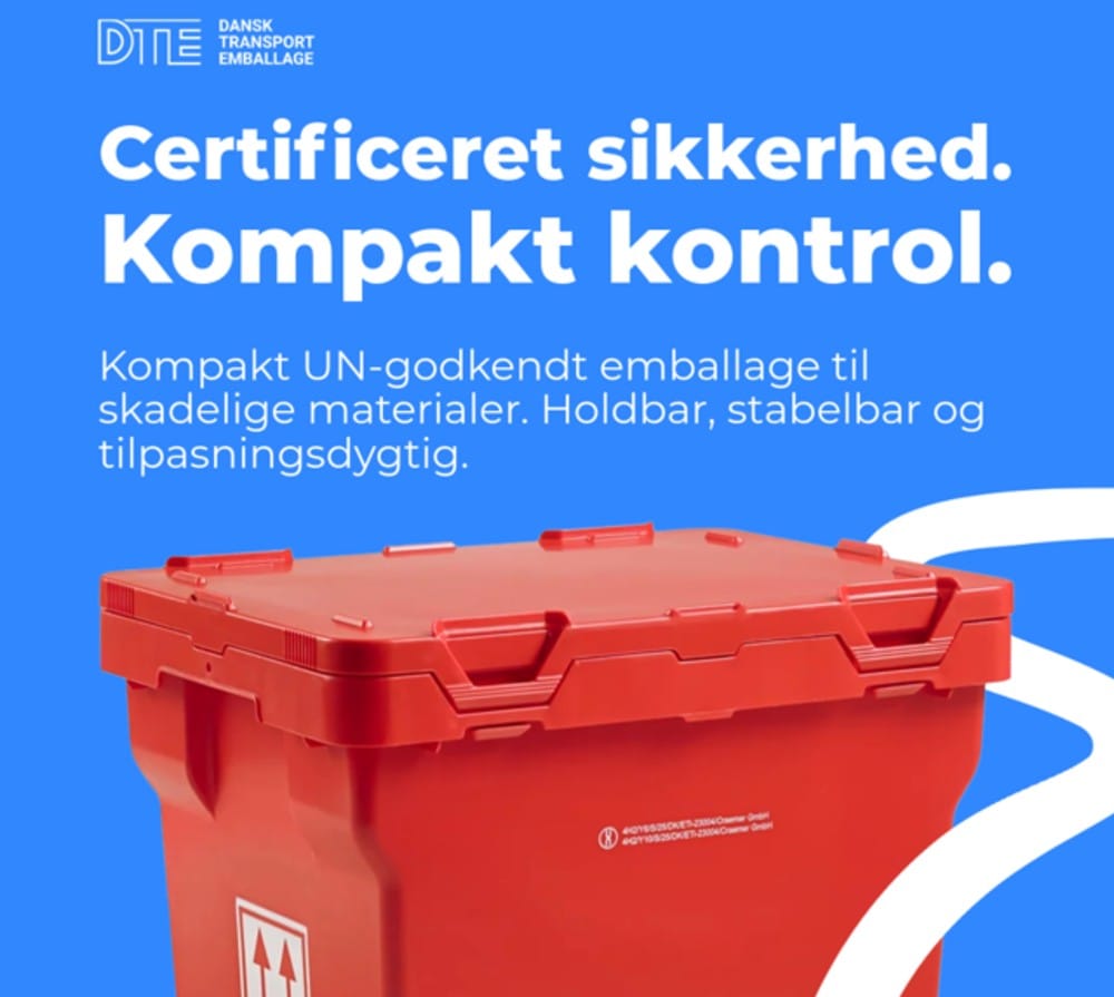 Sikker håndtering af farligt gods – også i mindre mængder.