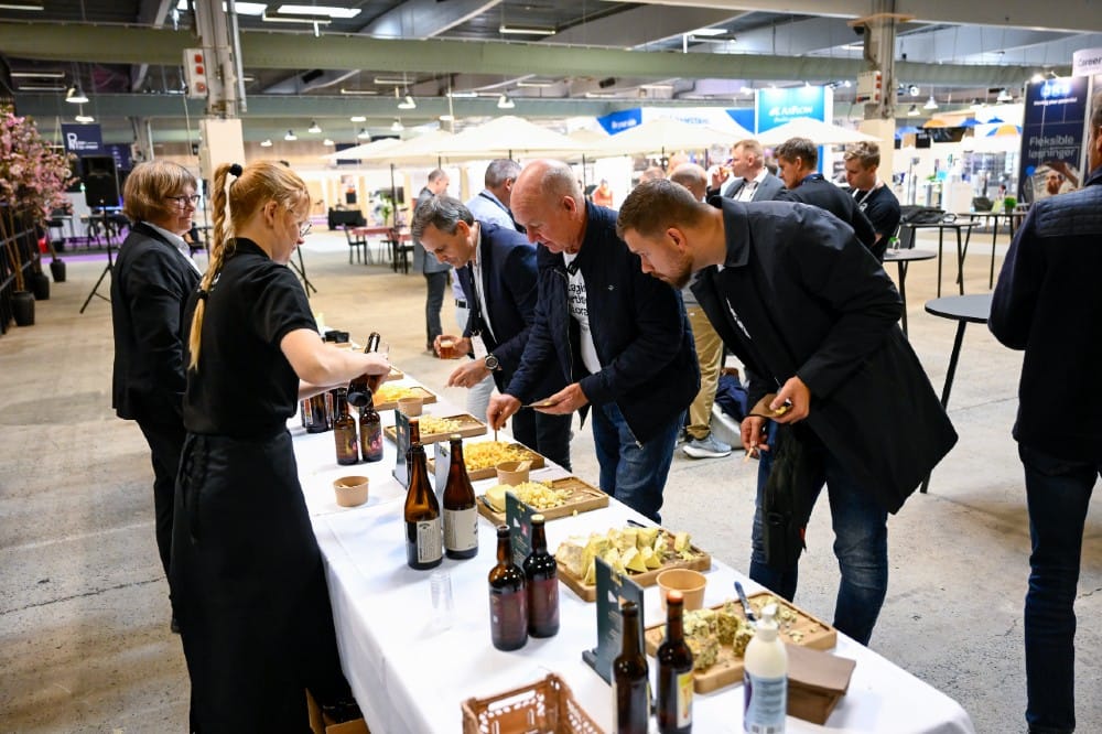 World of Beer byder blandt meget andet på en kombineret øl- og oste-smagning. Foto: MCH/Lars Møller.