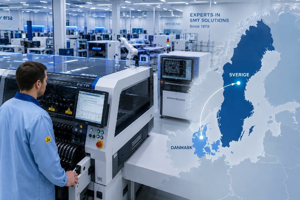 Scanditron styrker den skandinaviske organisation og samler aktiviteterne i Sverige