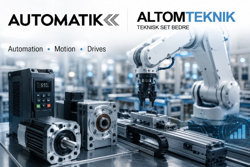 Automation, Motion & Drives – teknologien der driver fremtidens industri
