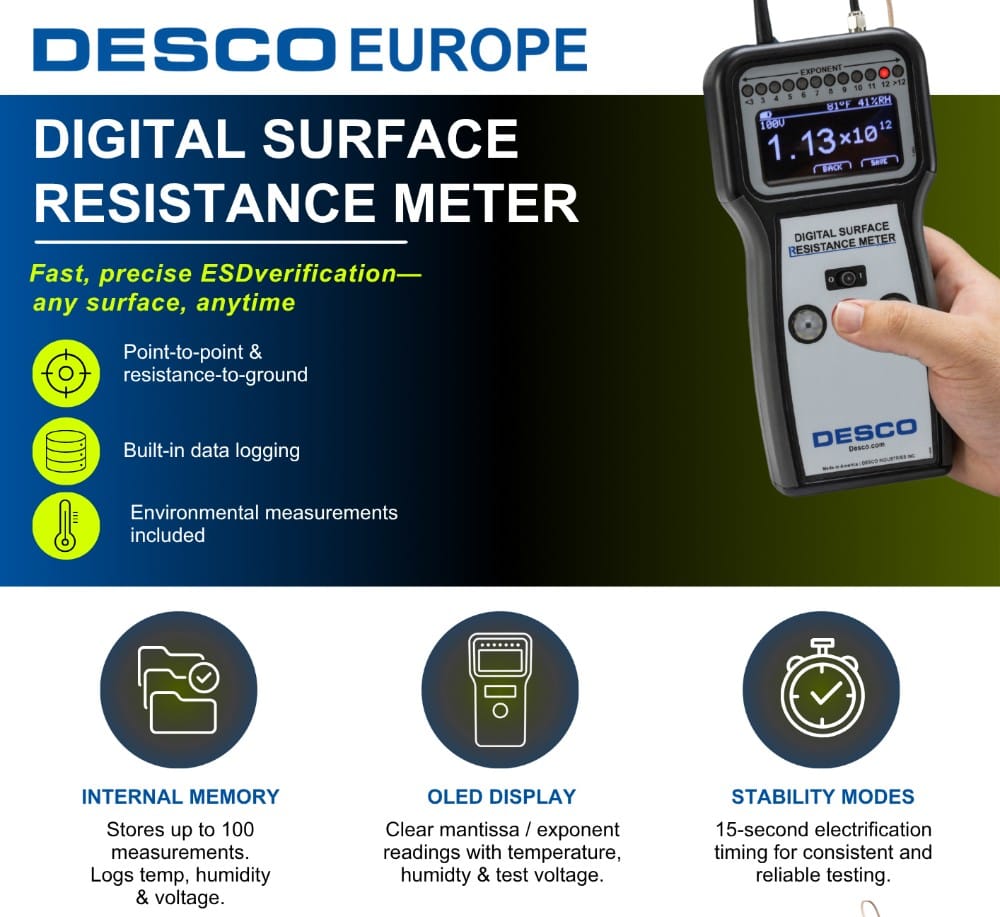 Dokumenteret ESD-kontrol sikrer kvaliteten i moderne produktion