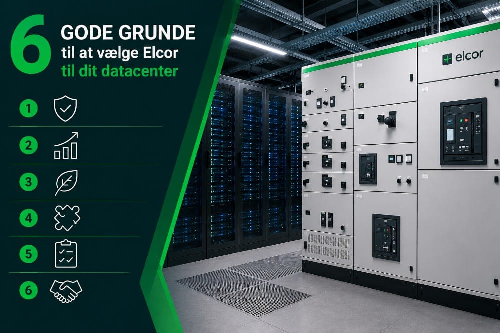 6 gode grunde til at vælge Elcor til dit datacenter