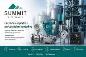 Summit Electronics – førende eksperter i procesinstrumentering