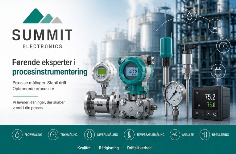 Førende eksperter i procesinstrumentering