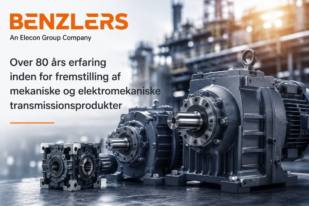 Gear, der holder produktionen i gang – Benzlers leverer transmissionsløsninger til krævende industri