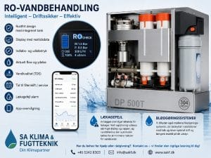 Intelligent vandbehandling med RO-anlæg og blødgøringssystemer til industrien