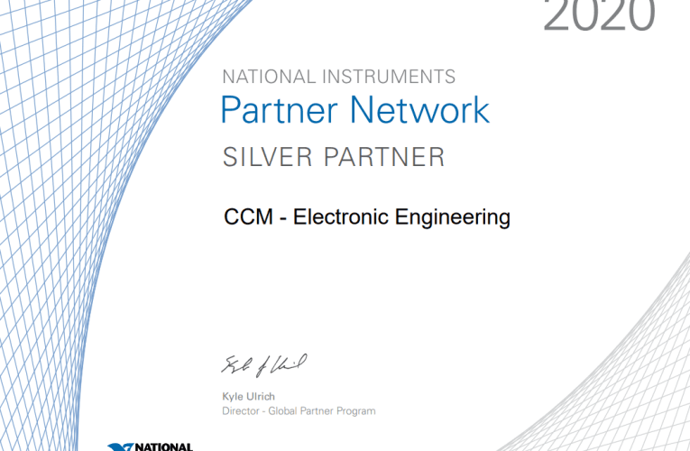 Vi er Silver Partner af National Instruments, med specialisering i Vision Systemer
