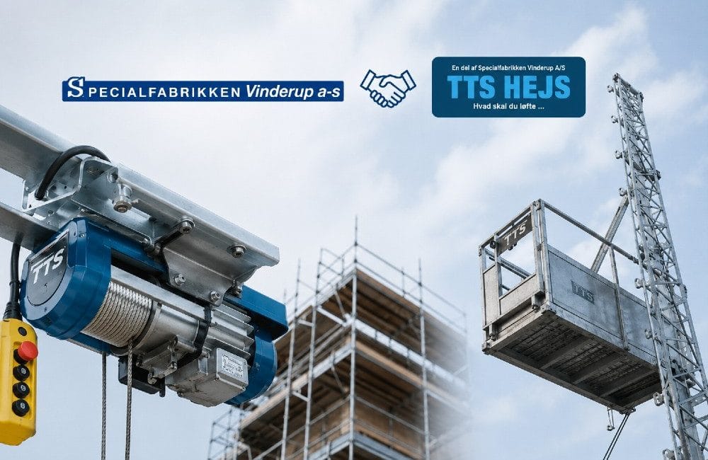 Specialfabrikken Vinderup AS udvider med TTS Hejs