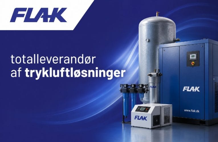 Trykluftløsninger fra Flak