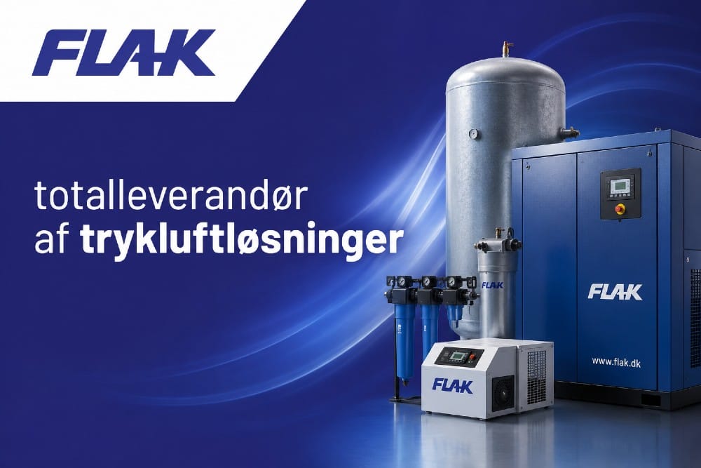 Trykluft er en af industriens vigtigste energikilder – men kun når hele anlægget arbejder optimalt