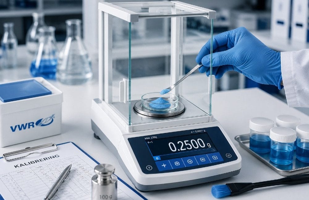 Vejning og måling i laboratoriet