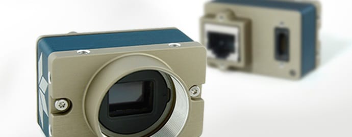 Vi foretrækker at bruge kameraer fra Teledyne Dalsa til 2D opgaver. Når det handler om 3D projekter, så anvender vi ofte LMI’s gocator eller Zivid 3